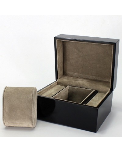 Wood box with velvet