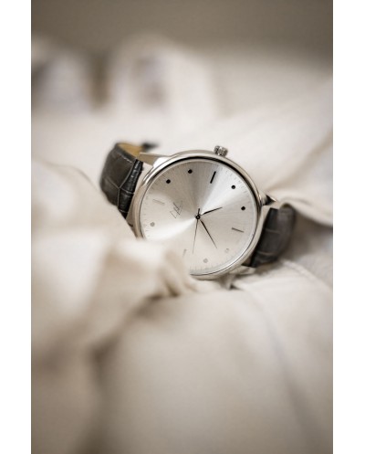 Quartz watch silver - Thank you